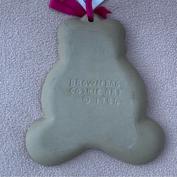 Brown Bag Cookie Art Shortbread Molds-Set of 2-Vintage-Vtg-80s-Dessert-Teddy-Toy - Picture 6 of 11